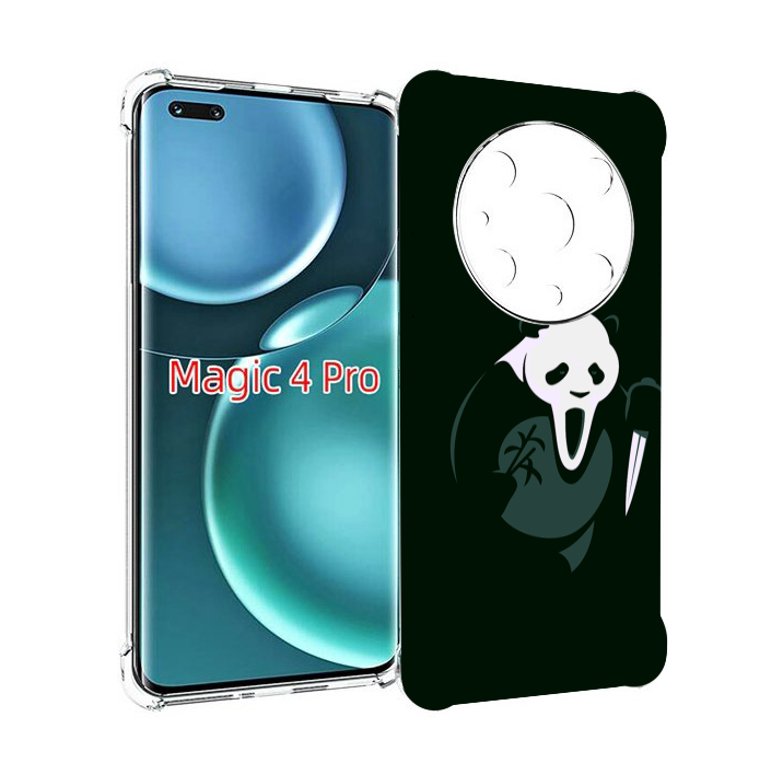 

Чехол MyPads Панда-крик для Honor Magic4 Pro, Прозрачный, Tocco