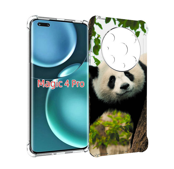 

Чехол MyPads Панда-на-дереве для Honor Magic4 Pro, Прозрачный, Tocco