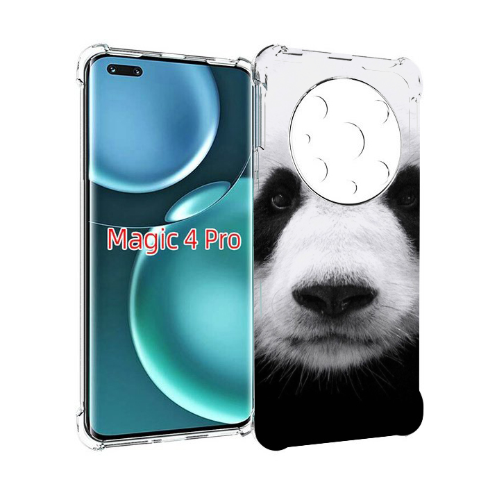 

Чехол MyPads Панда-портрет для Honor Magic4 Pro, Прозрачный, Tocco