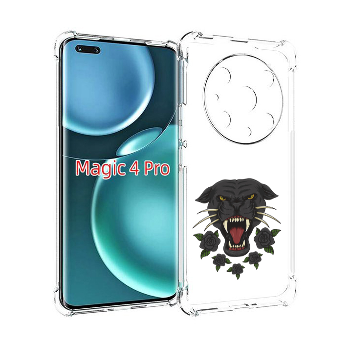 

Чехол MyPads Пантера для Honor Magic4 Pro, Прозрачный, Tocco