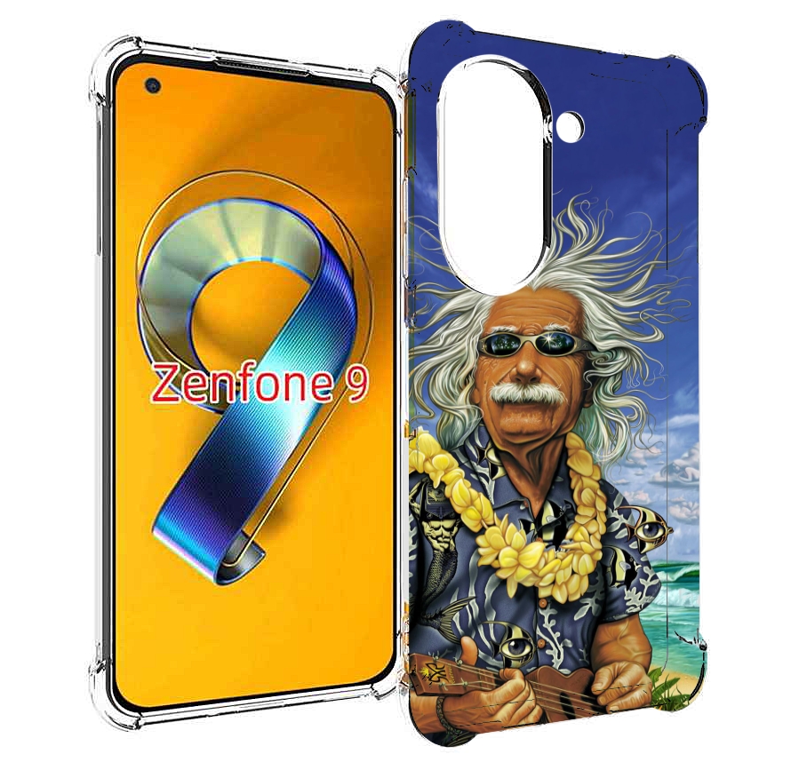 

Чехол MyPads энштейн на отдыхе для Asus Zenfone 9 (AI2202), Прозрачный, Tocco