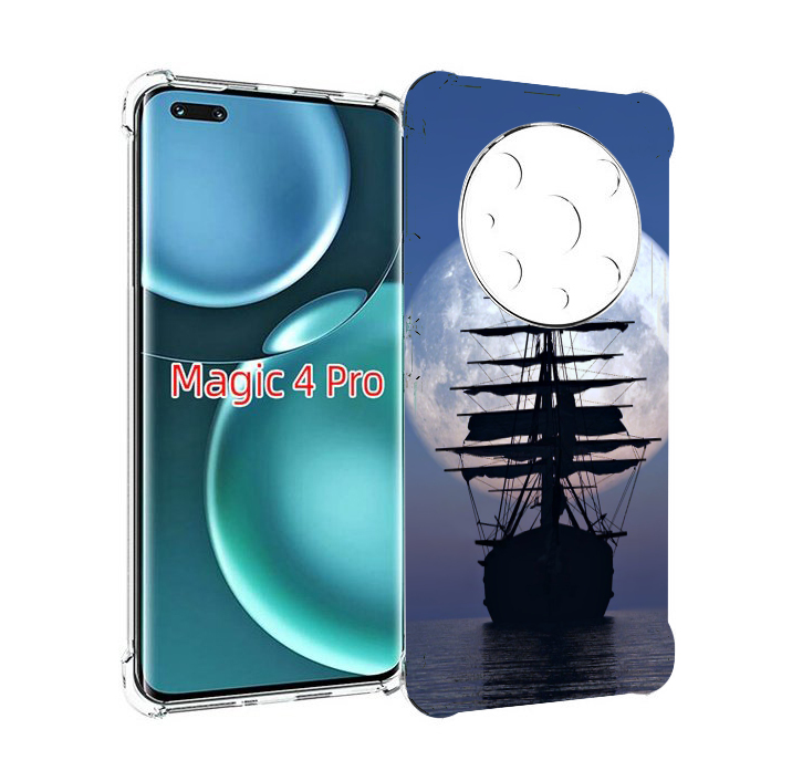 

Чехол MyPads Парус-в-море для Honor Magic4 Pro, Прозрачный, Tocco