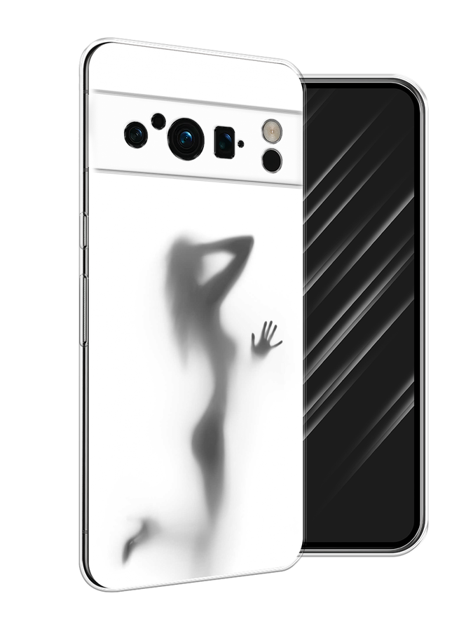

Чехол Awog на Google Pixel 8 Pro "Стекло в душе", Белый;серый;черный, 271650-7