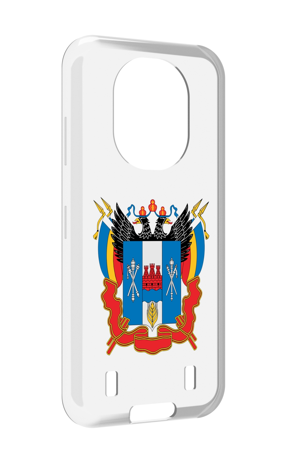 

Чехол MyPads герб-ростовская-область для Oukitel WP16, Прозрачный, Tocco