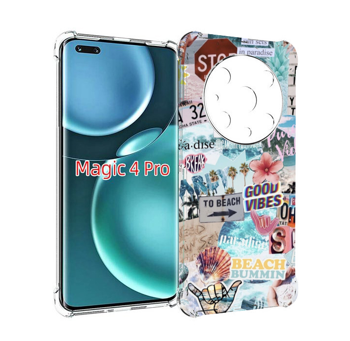 

Чехол MyPads Пляжи-постер для Honor Magic4 Pro, Прозрачный, Tocco