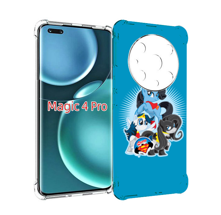 

Чехол MyPads Пони-литл для Honor Magic4 Pro, Прозрачный, Tocco