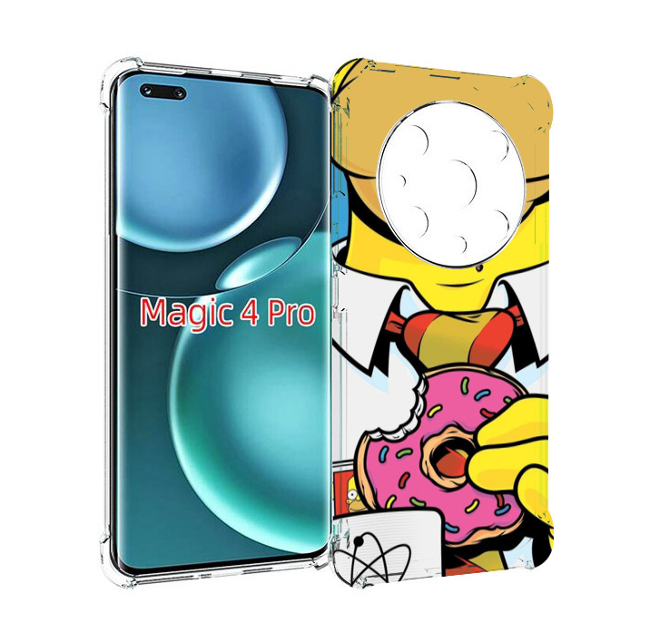 

Чехол MyPads Пончик для Honor Magic4 Pro, Прозрачный, Tocco