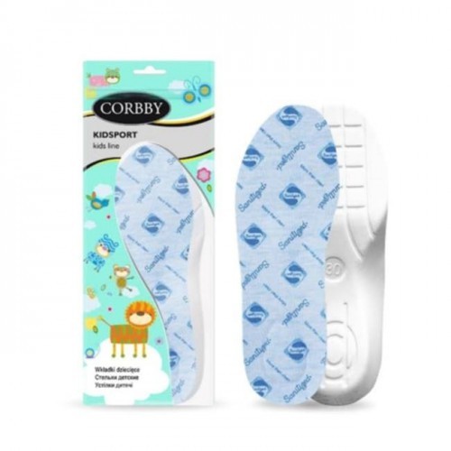 Детские ортопедические стельки Corbby KIDSPORT 34