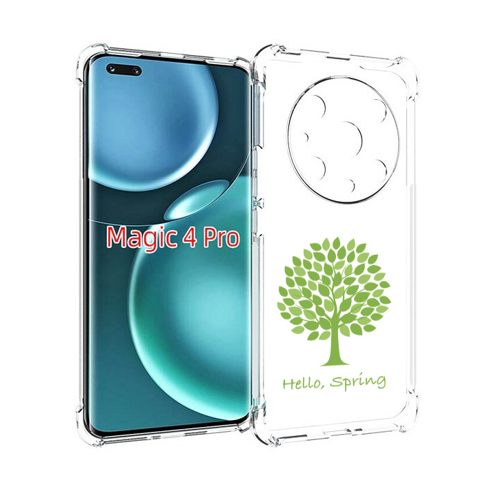 

Чехол MyPads Привет-весна для Honor Magic4 Pro, Прозрачный, Tocco