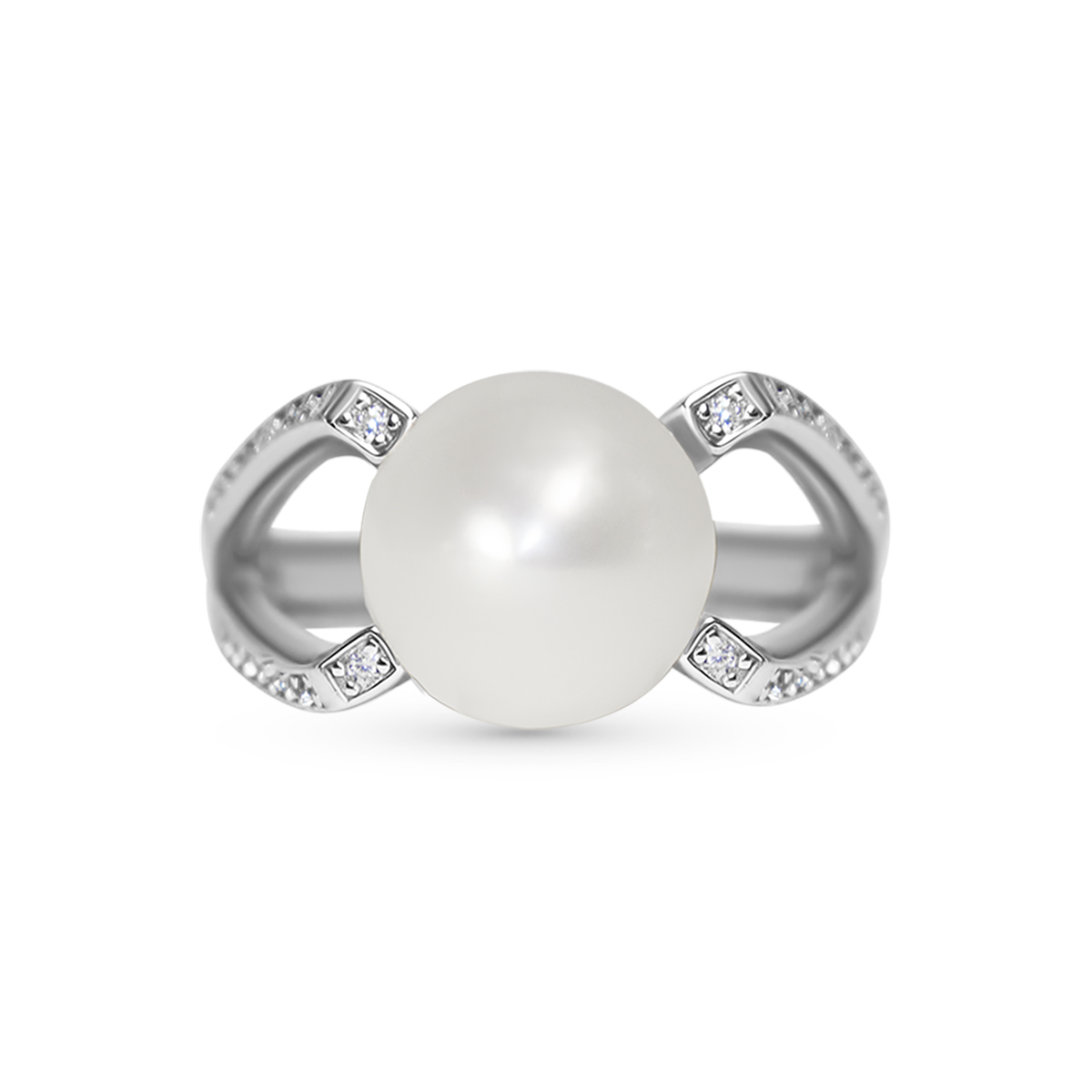 

Кольцо из серебра с жемчугом р. 18 Balex Jewellery 1459930002, 1459930002