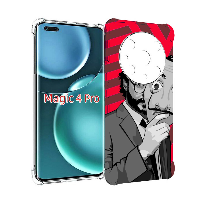 

Чехол MyPads Профессор-бумажый-дом для Honor Magic4 Pro, Прозрачный, Tocco