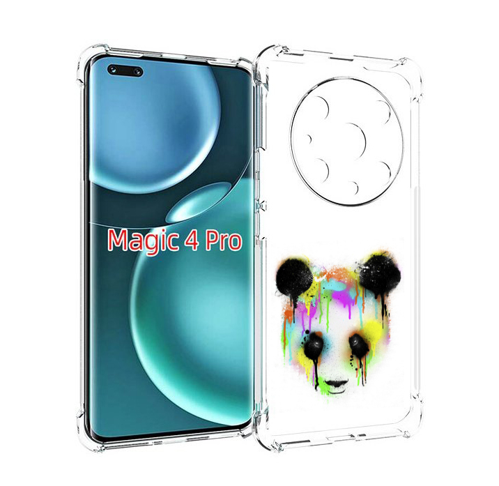 

Чехол MyPads Радужная панда для Honor Magic4 Pro, Прозрачный, Tocco