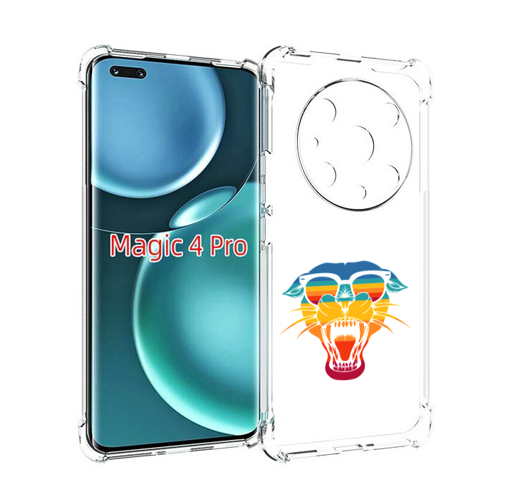 

Чехол MyPads Радужная-пантера для Honor Magic4 Pro, Прозрачный, Tocco