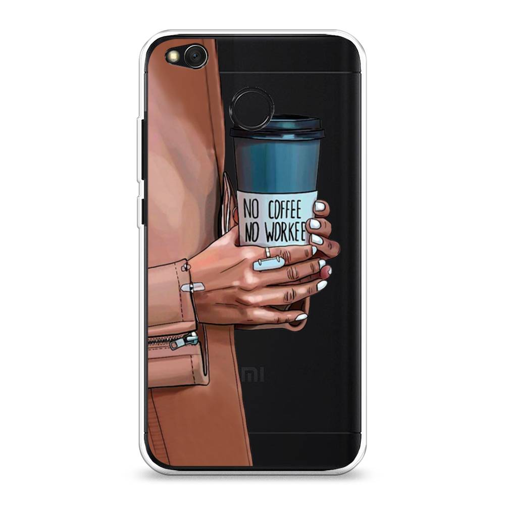 

Чехол Awog на Xiaomi Redmi 4X "No coffee", Разноцветный, 31450-7