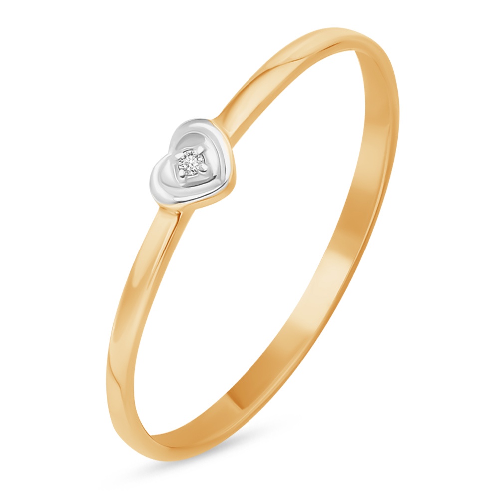 

Кольцо из золота р.  585Gold 301012289, фианит, 301012289