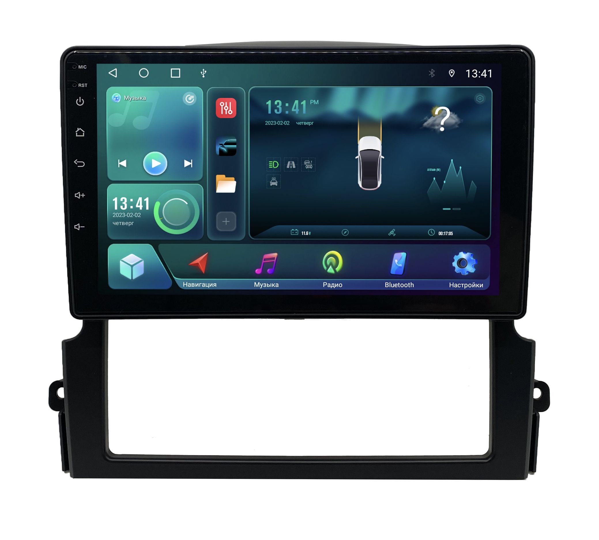 Штатная магнитола Zenith KIA Sorento 1 1 рест - 2002-2011 Android 12 232 GB 1980800₽