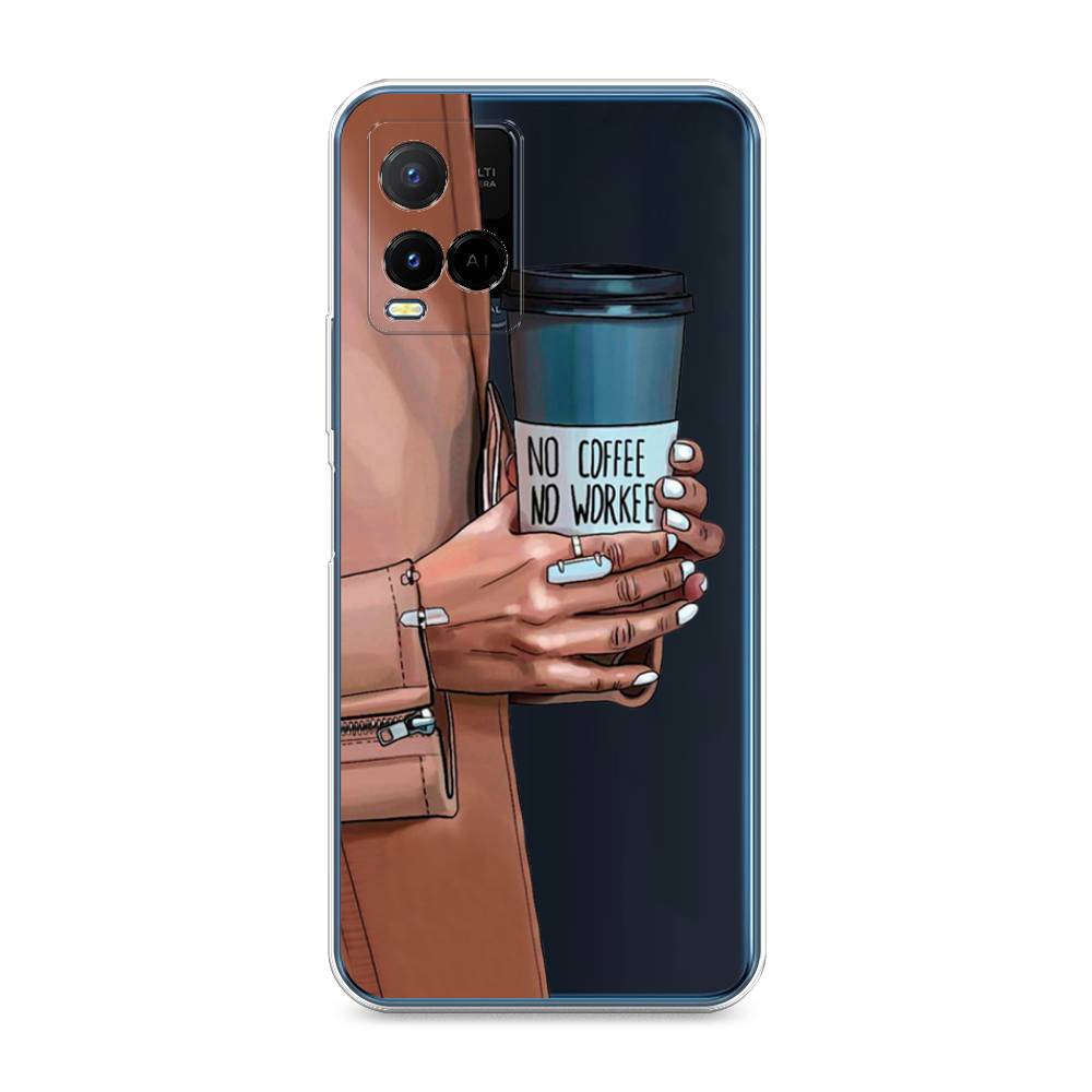 

Чехол Awog на Vivo Y21 "No coffee", Разноцветный, 265050-7