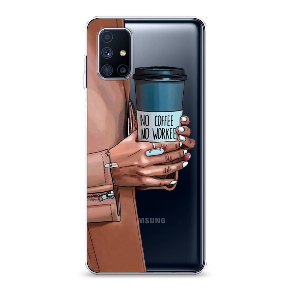 

Чехол Awog на Samsung Galaxy M51 / Самсунг M51 "No coffee", Разноцветный, 2101550-7