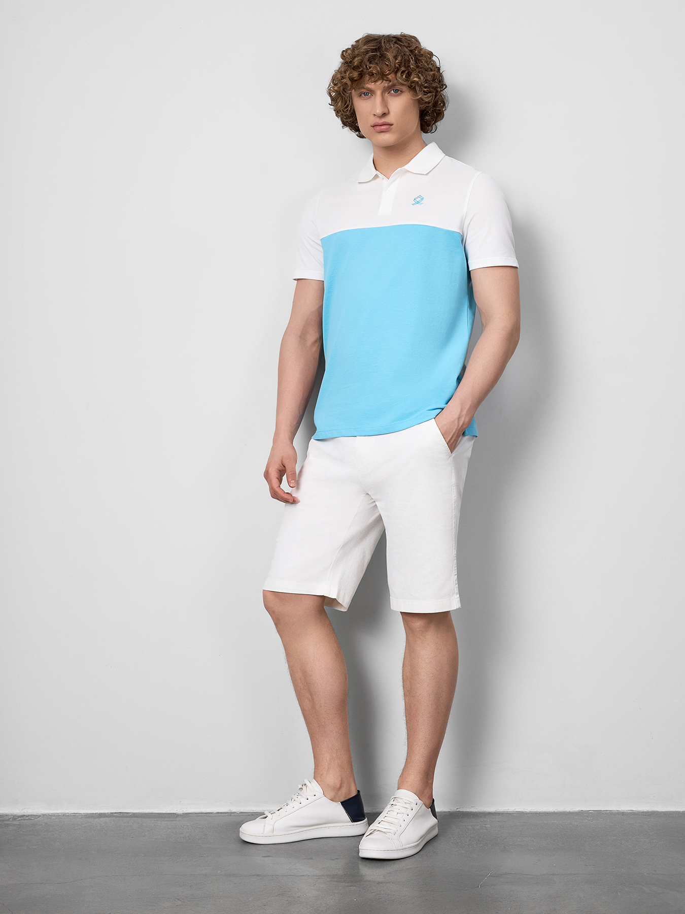 

Шорты мужские Just Clothes 000000384 белые 58 RU, Белый, 000000384