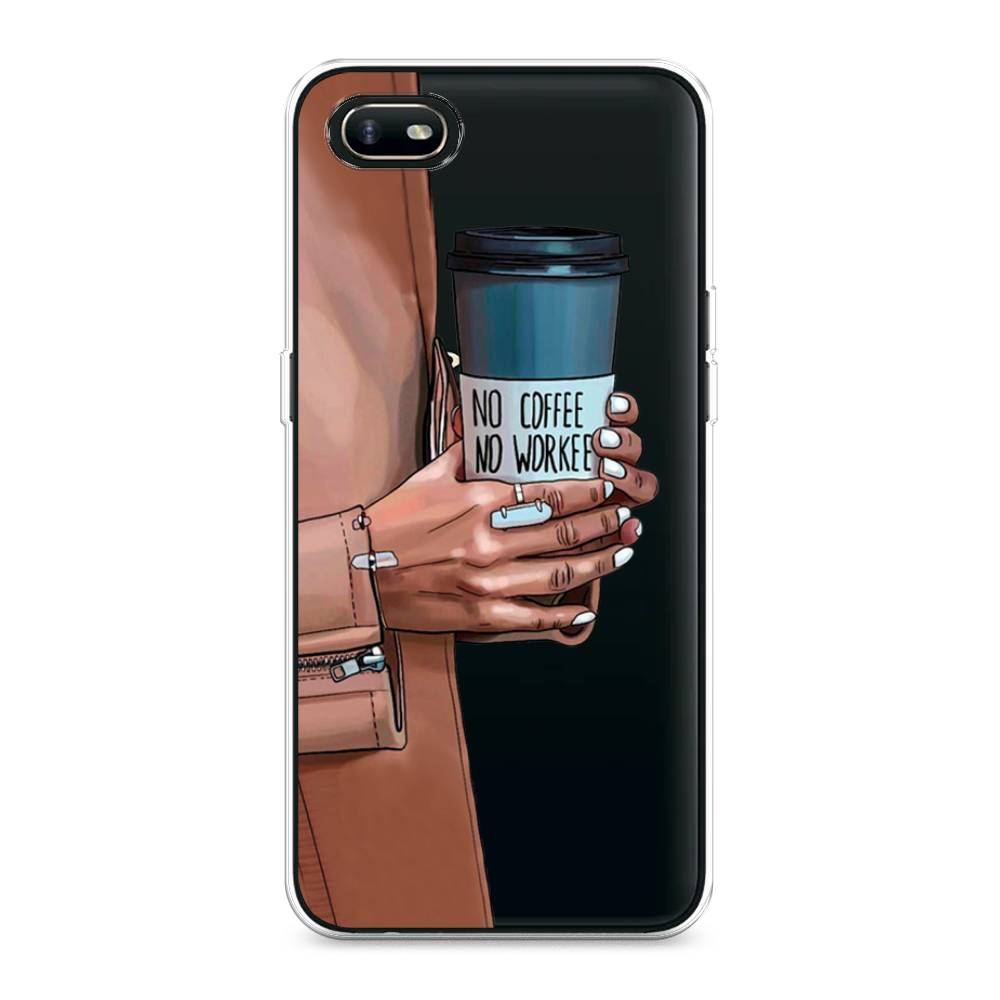 

Чехол Awog на Oppo A1k "No coffee", Разноцветный, 252150-7