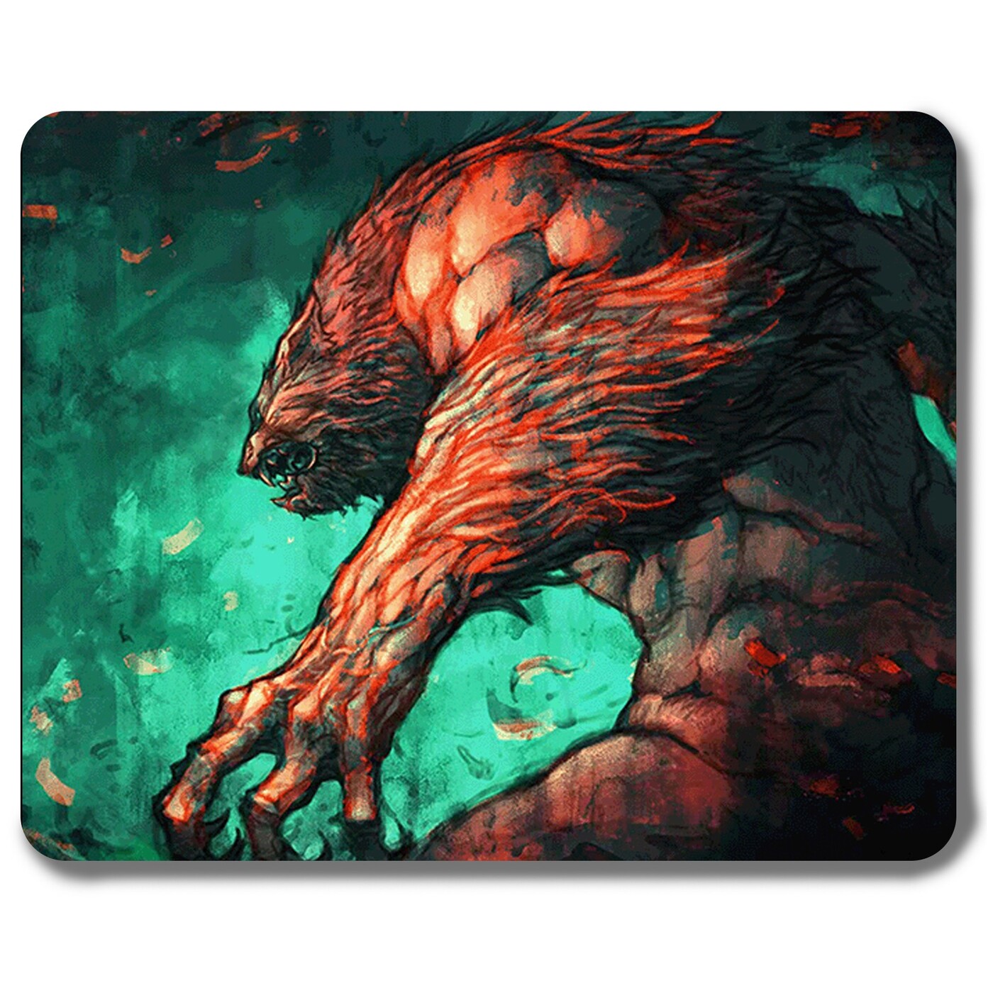 

Игровой коврик для мыши NoBrand Castlevania оборотень - 3 (XJR340), Castlevania оборотень - 3