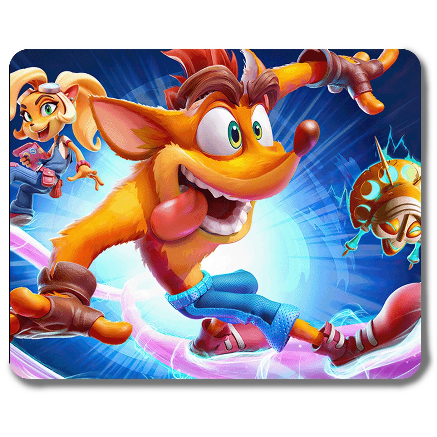 

Игровой коврик для мыши NoBrand crash bandicoot - 1 (XJR351), crash bandicoot - 1