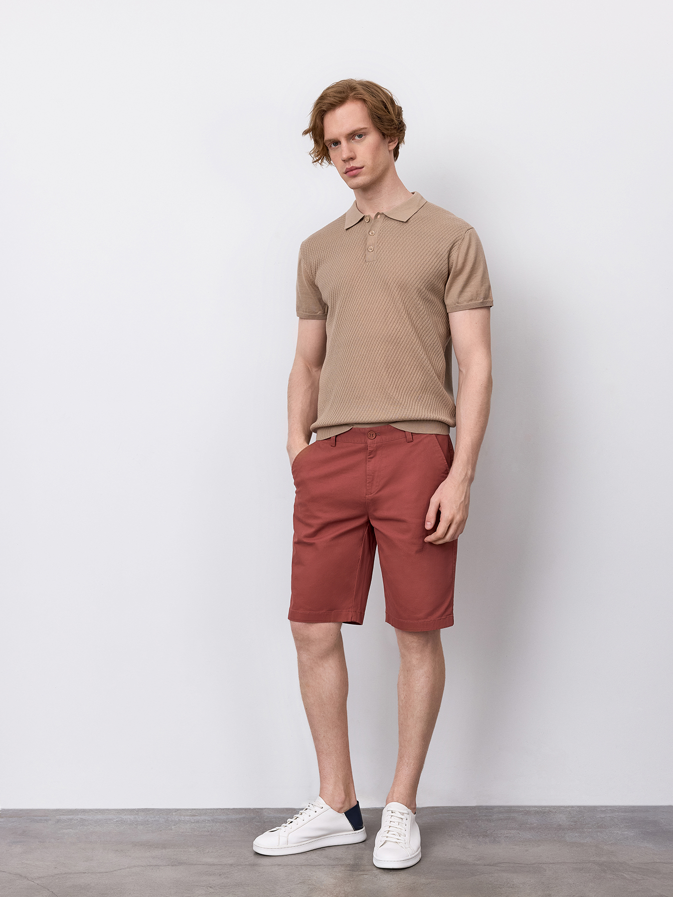 

Шорты мужские Just Clothes 000000384 коричневые 52 RU, Коричневый, 000000384