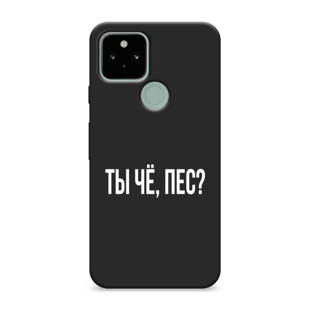 

Чехол Awog на Google Pixel 5A "Ты чё, пес", Разноцветный, 271052-1