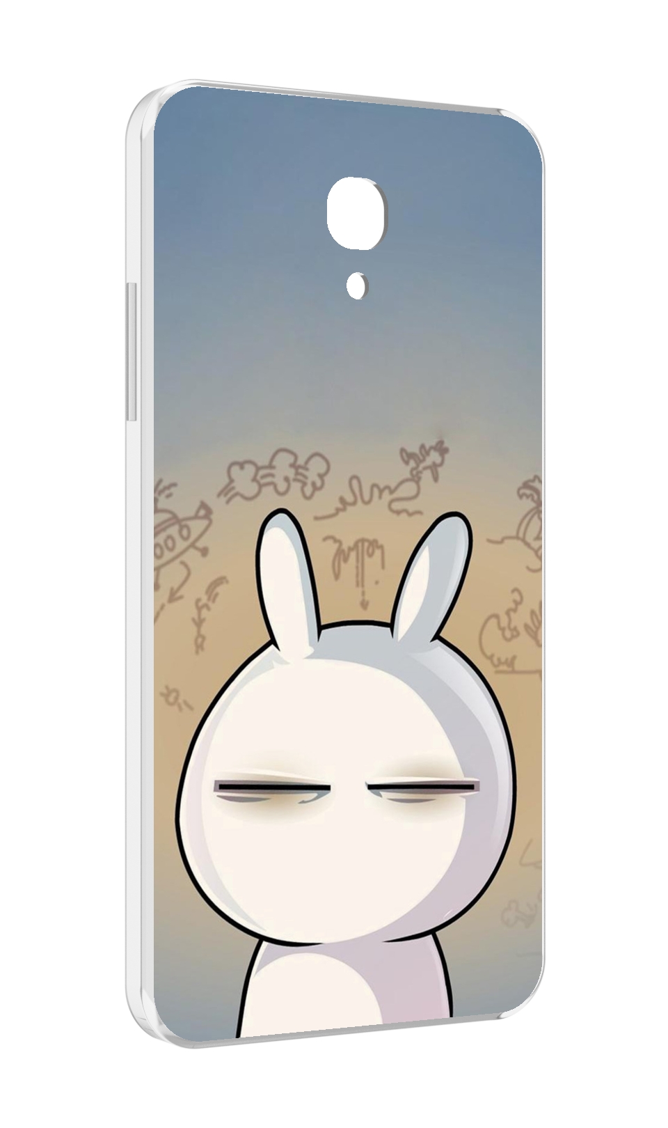 

Чехол MyPads Подозрительный-зайка для Lenovo Vibe P2 5.5 (P2a42), Прозрачный, Tocco