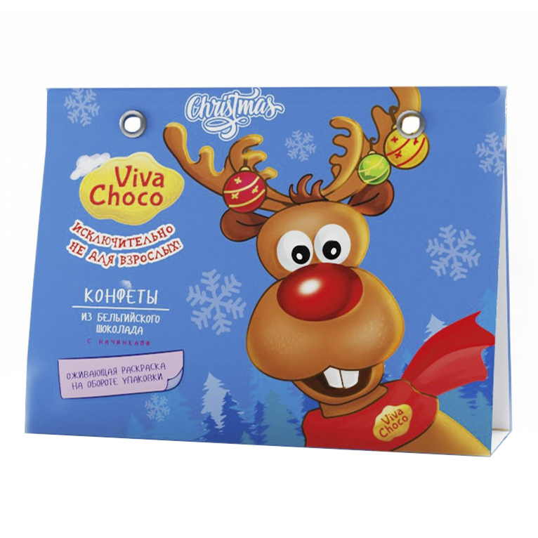 

Конфеты шоколадные VivaChoco Christmas ассорти 100 г
