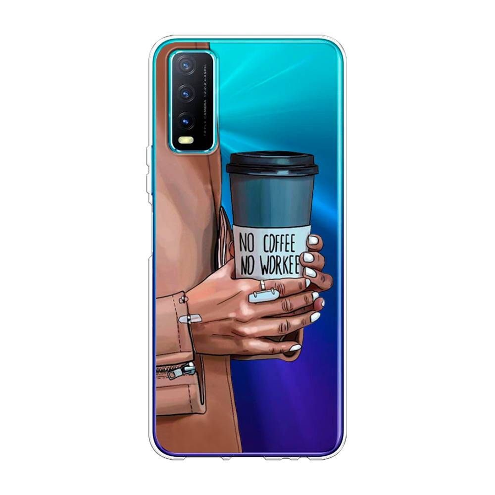 

Чехол Awog на Vivo Y20 "No coffee", Разноцветный, 263650-7