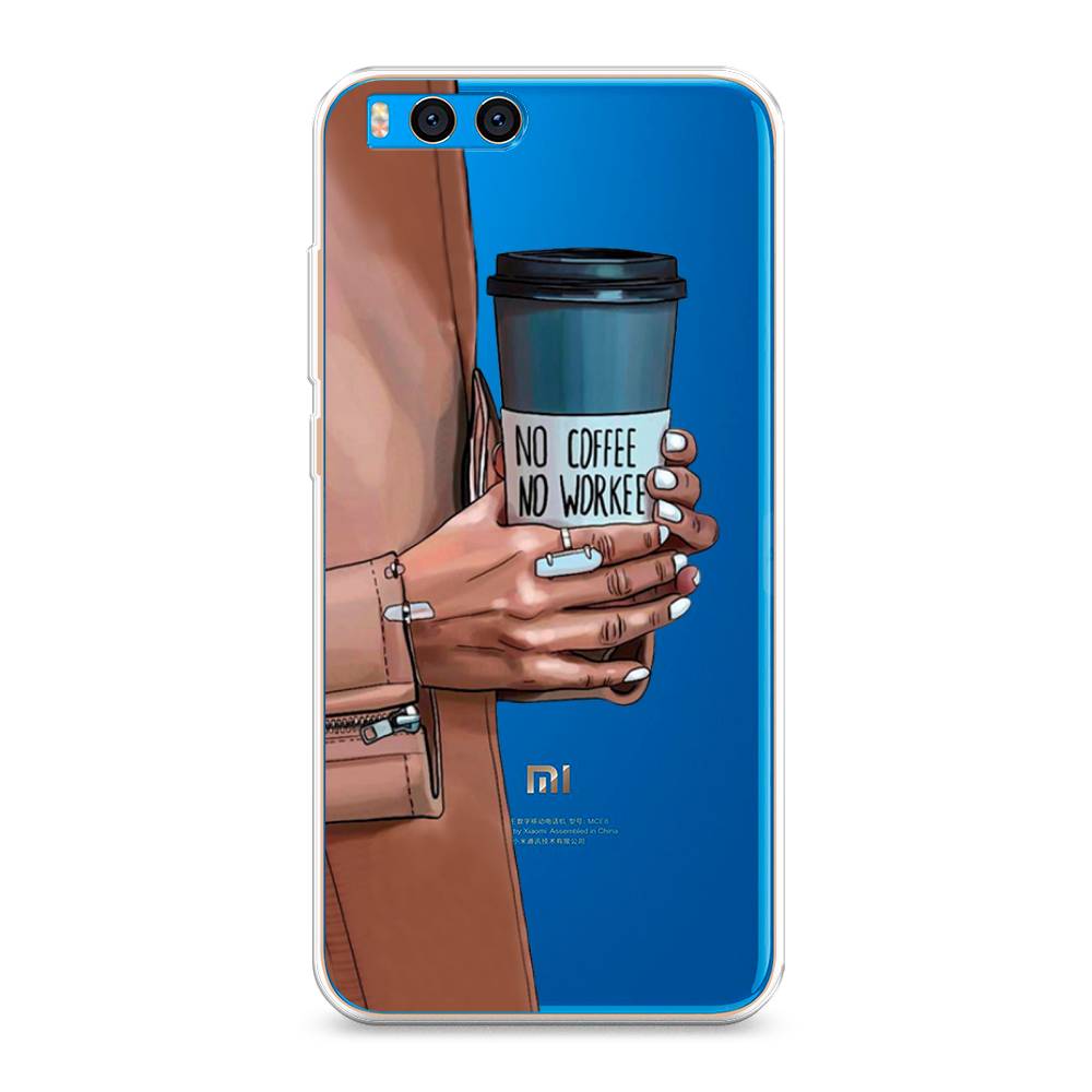 

Чехол Awog на Xiaomi Mi Note 3 "No coffee", Разноцветный, 32450-7