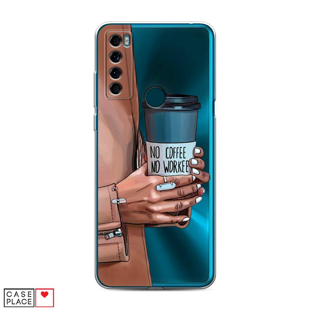 

Чехол Awog на TCL 20 SE "No coffee", Разноцветный, 290350-7