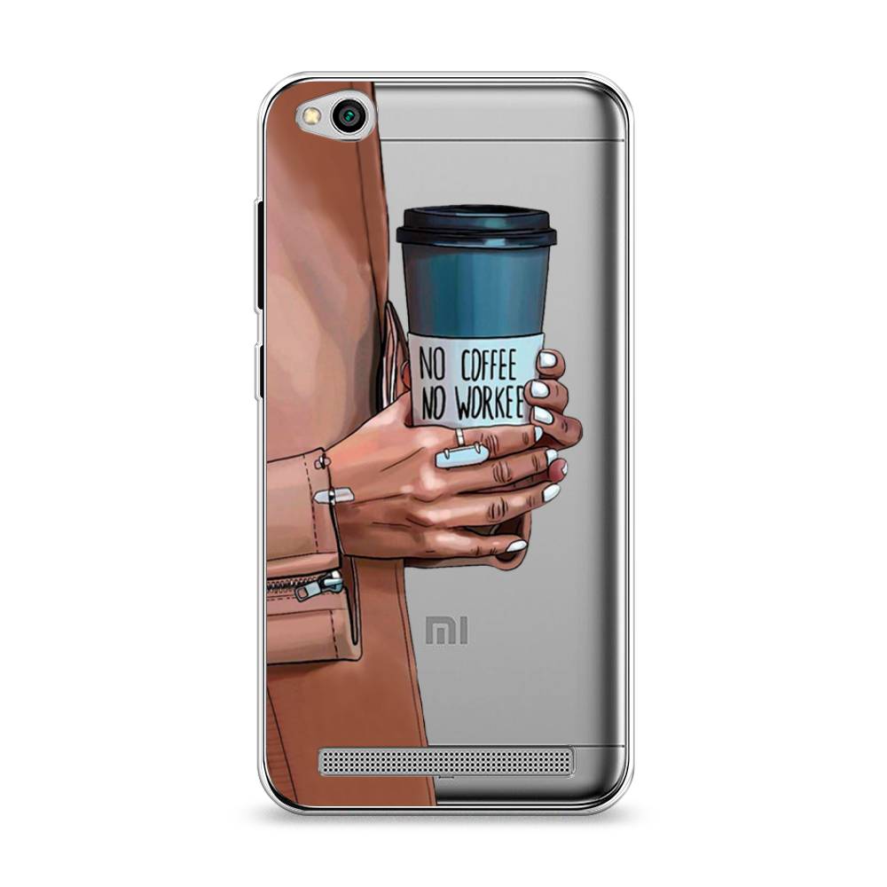 

Чехол Awog на Xiaomi Redmi 5A "No coffee", Разноцветный, 32850-7