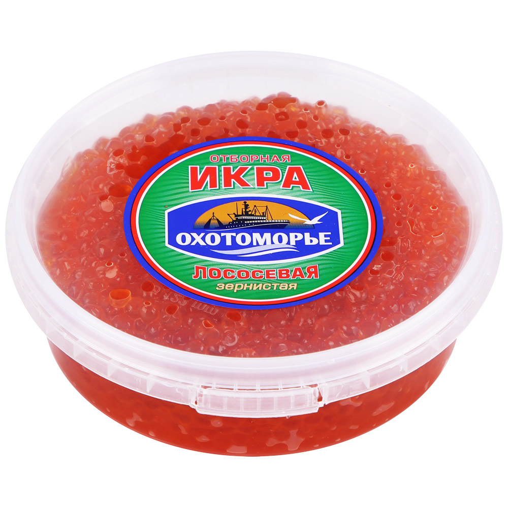 

Икра горбуши Охотоморье зернистая отборная 260 г
