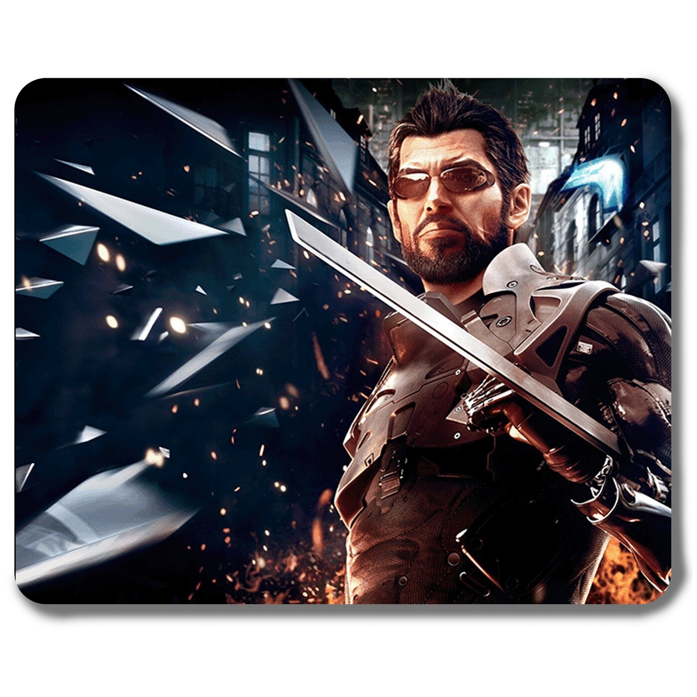 

Игровой коврик для мыши NoBrand Deus Ex Mankind Divided киберпанк - 3 (XJR397), Deus Ex Mankind Divided киберпанк - 3