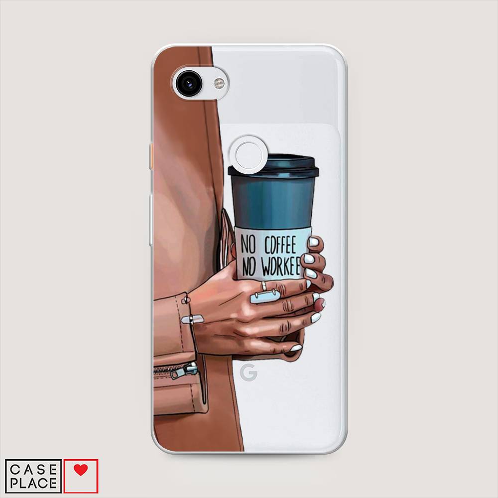 

Чехол Awog на Google Pixel 3A XL "No coffee", Разноцветный, 270450-7