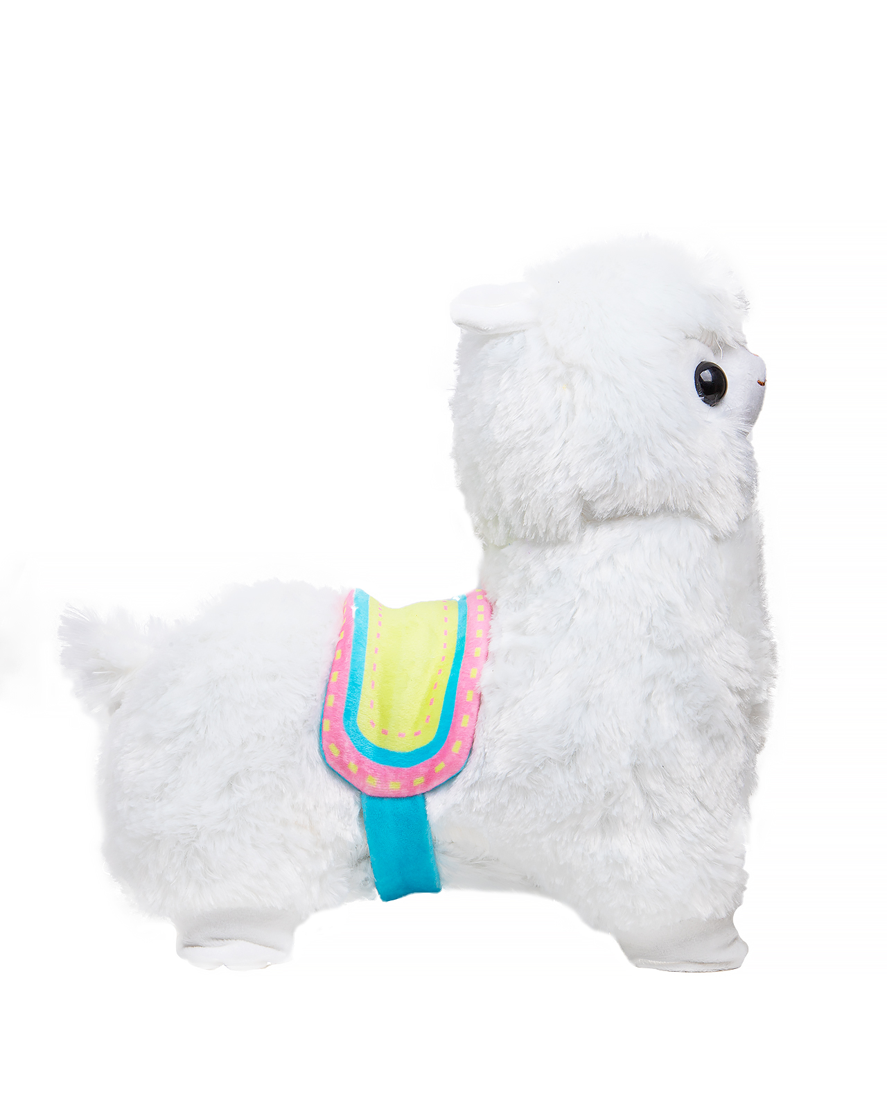 фото Мягкая игрушка альпака 55 см, белый nobrand