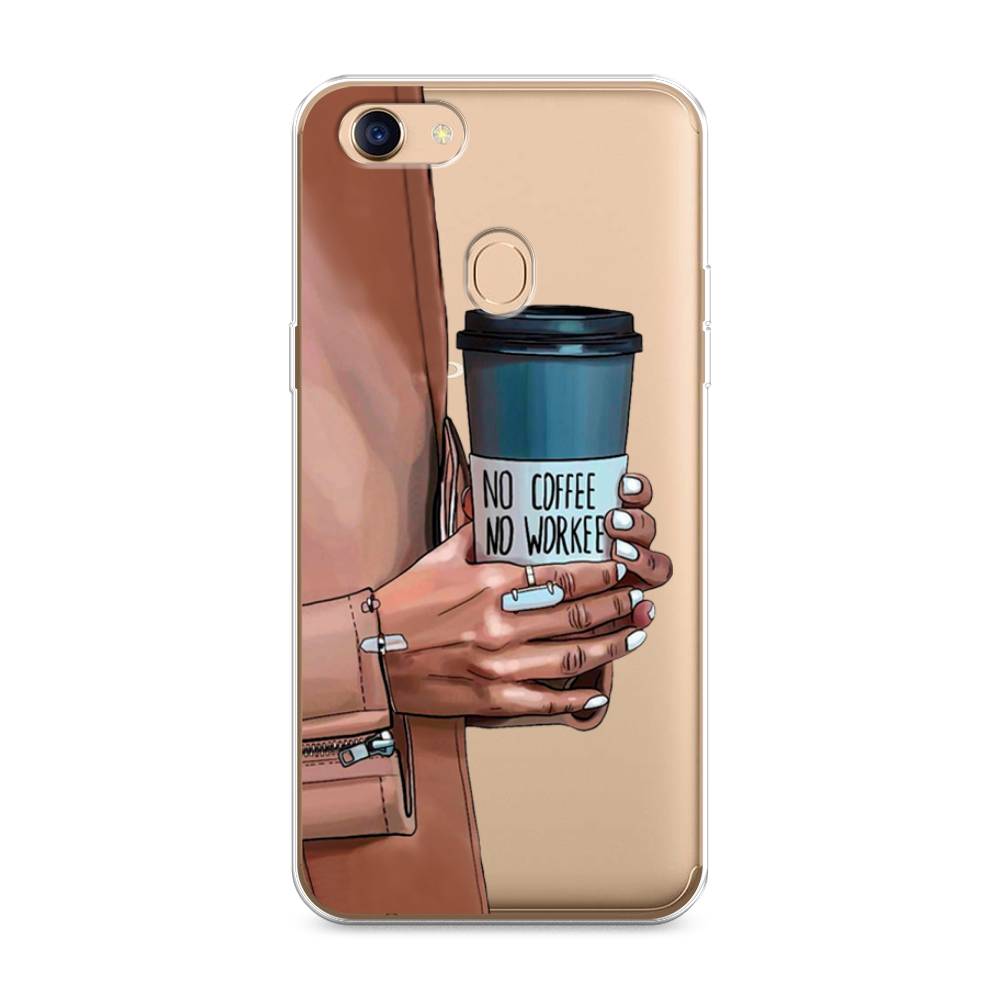 

Чехол Awog на Oppo F5 "No coffee", Разноцветный, 250250-7