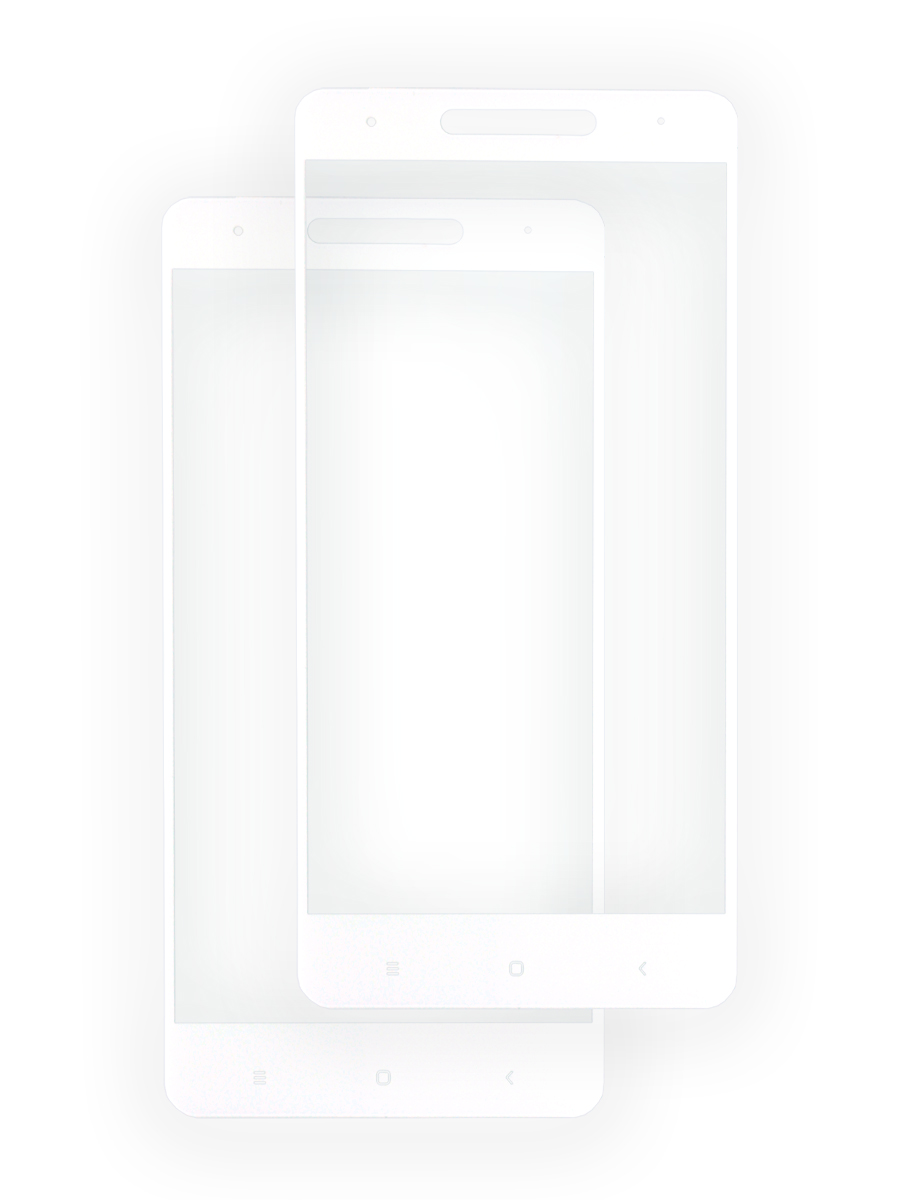 Защитное стекло Zibelino 5D для Xiaomi Redmi Note 4x 64Gb, Note 4 Pro белый. с рамкой ZTG2-5D-XMI-NOT4X-64
