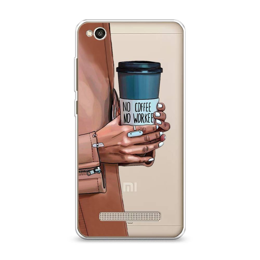 

Чехол Awog на Xiaomi Redmi 4A "No coffee", Разноцветный, 31350-7