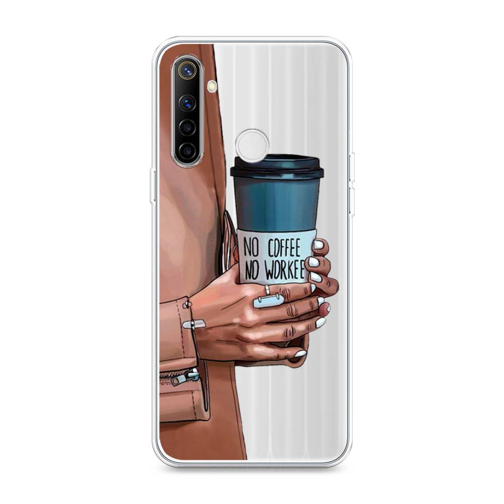 

Чехол Awog на Realme 6i "No coffee", Разноцветный, 252950-7
