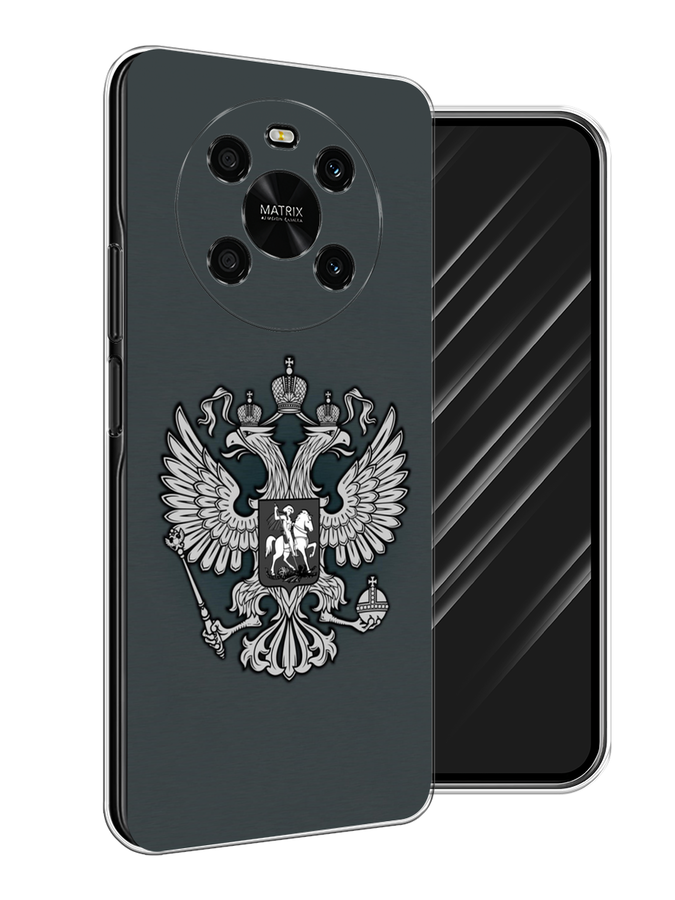 

Чехол Awog на Honor X9 4G/Magic4 Lite 4G "Герб России серый", Разноцветный, 6108150-5