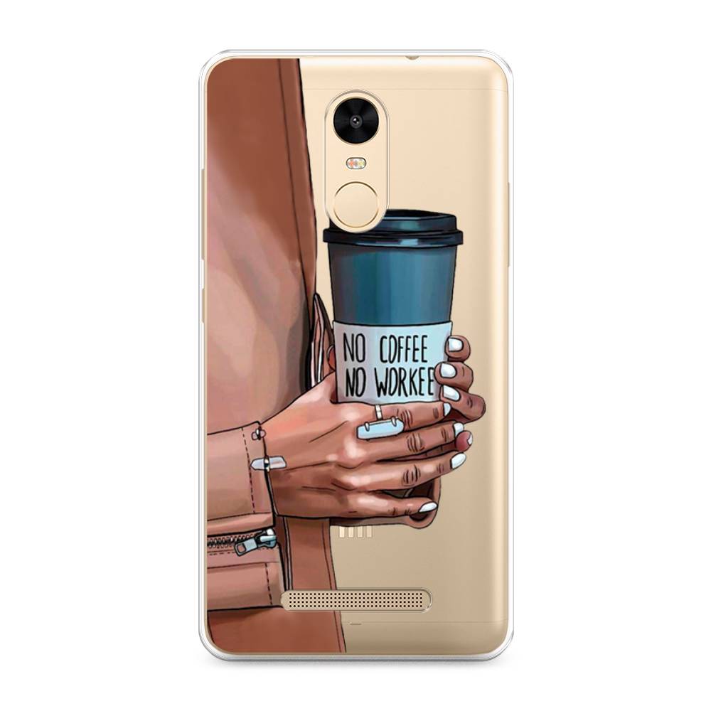 

Чехол Awog на Xiaomi Redmi Note 3/Note 3 Pro "No coffee", Разноцветный, 31750-7