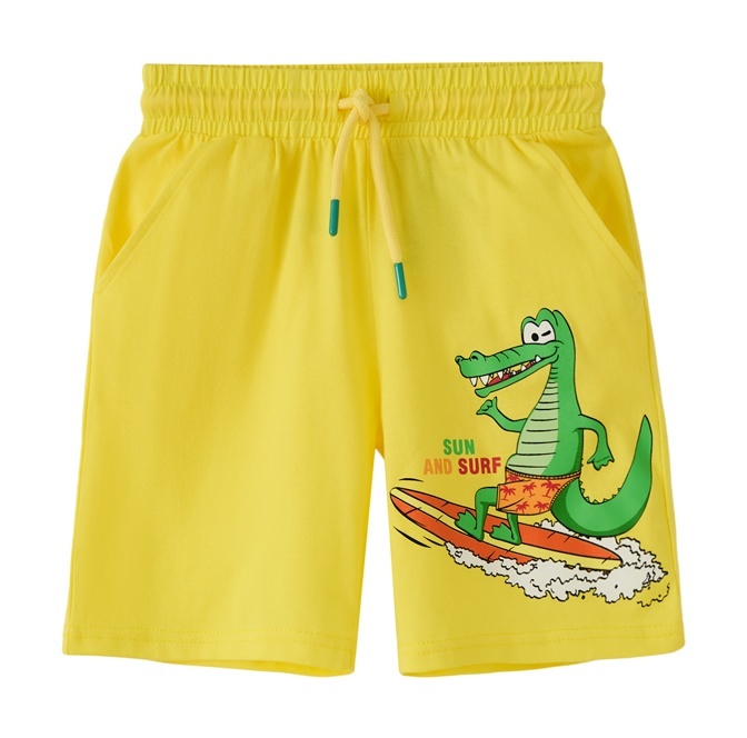 

Шорты детские Kari Kids SS24C66801225, желтый, 104, SS24C66801225