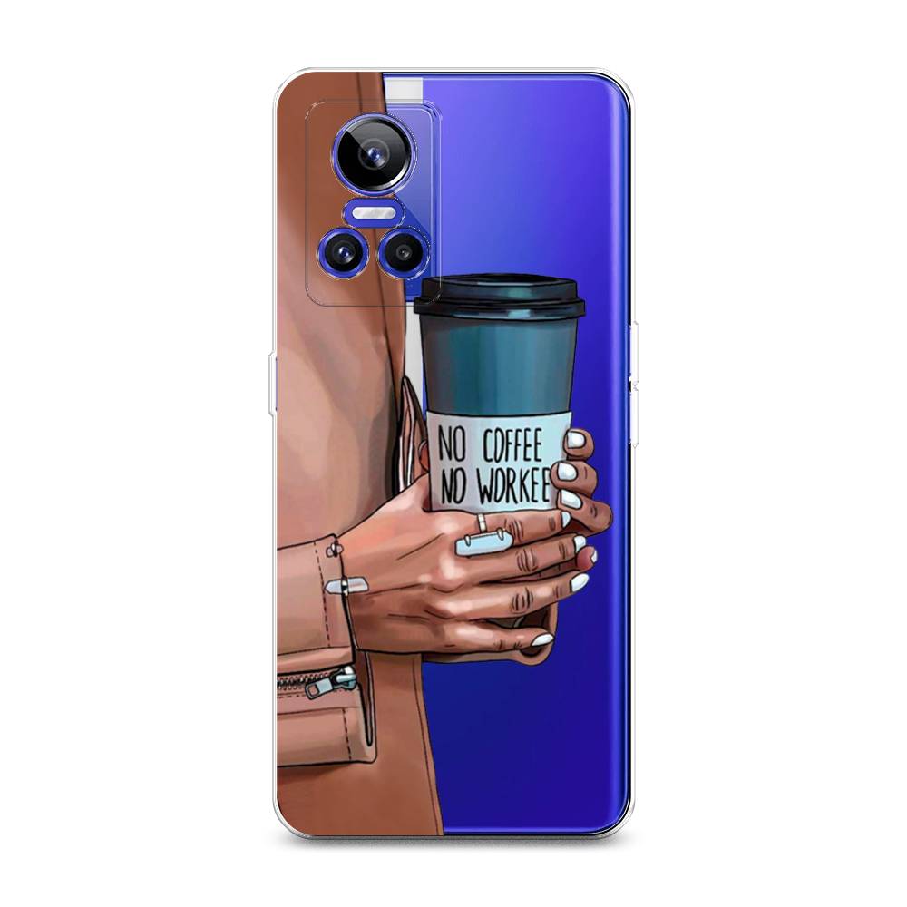 

Чехол Awog на Realme GT Neo 3 "No coffee", Разноцветный, 259050-7