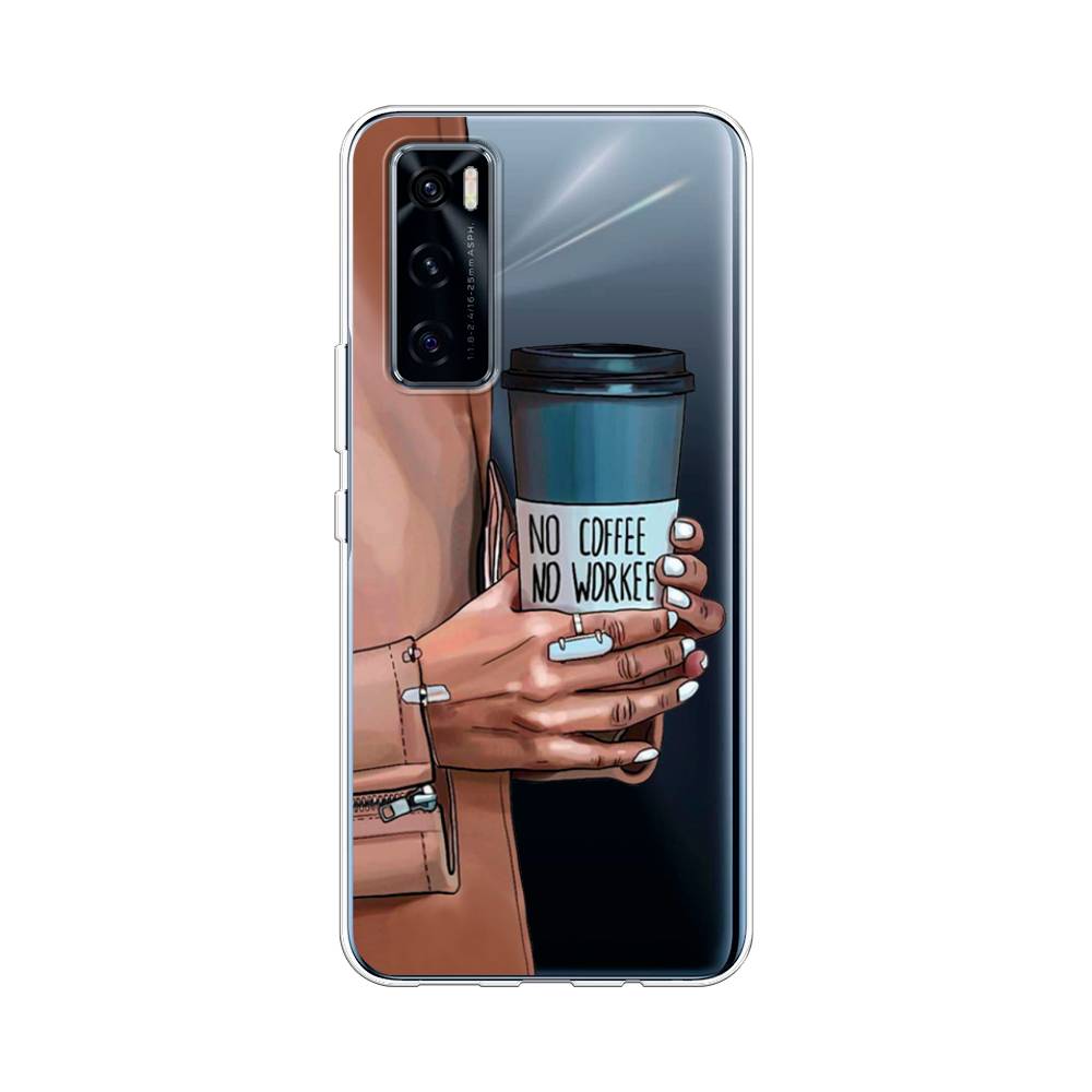

Чехол Awog на Vivo V20 SE "No coffee", Разноцветный, 263550-7