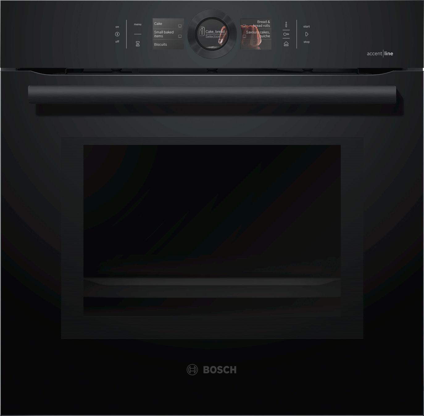 фото Встраиваемый электрический духовой шкаф bosch hng8764c7 black