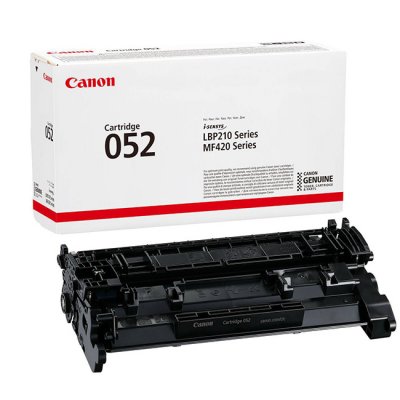 Картридж для лазерного принтера Canon (Canon052 BK / 2199C002) черный, оригинальный