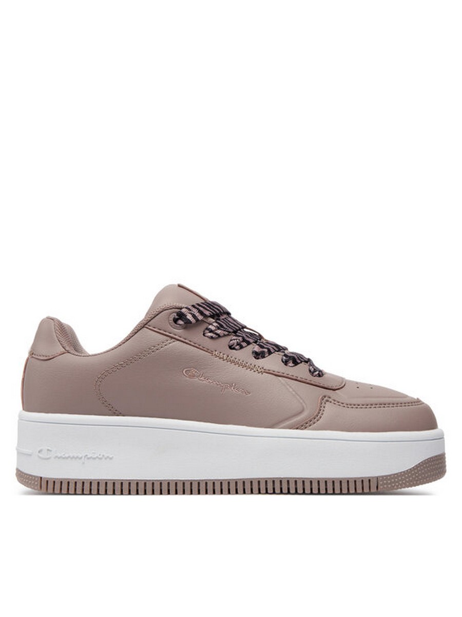 

Кеды женские Champion Rebound Plat Skate Low Cut Shoe S11661-CHA-PS059 бежевые 36 EU, Бежевый, Rebound Plat Skate Low Cut Shoe S11661-CHA-PS059
